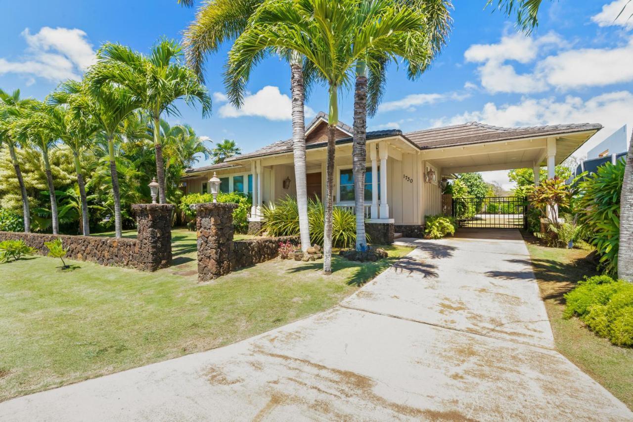 1730 Kaleka 4 Bed Poipu House, Guest House Walk To Beach Koloa Esterno foto