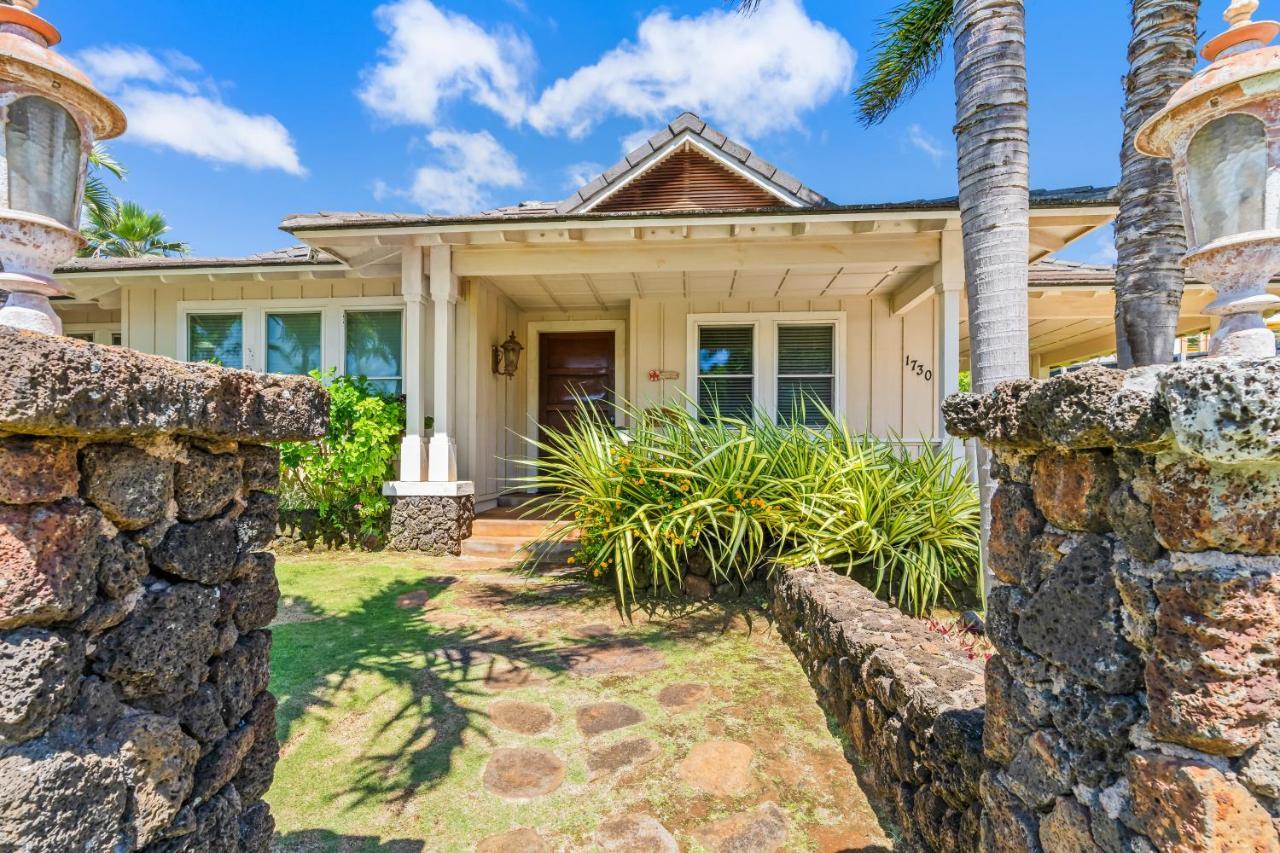 1730 Kaleka 4 Bed Poipu House, Guest House Walk To Beach Koloa Esterno foto